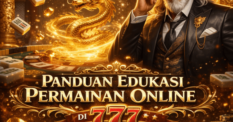 Panduan Edukasi Permainan Online di Situs 777 untuk Pemula